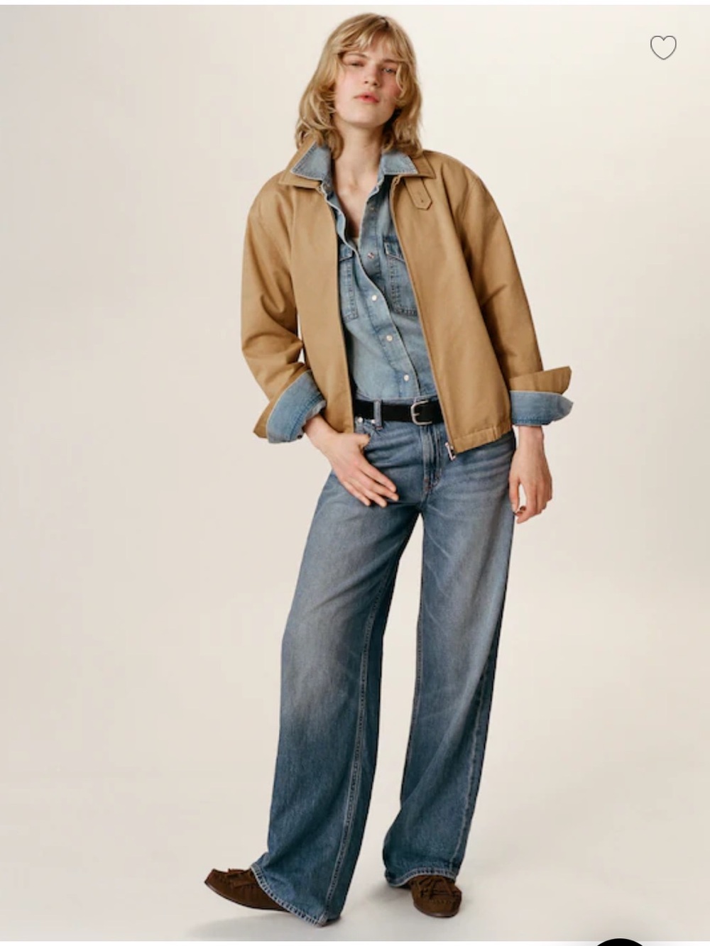Madewell Low-Slung Baggy Jeans in Airy Denim - Pickett WashAiry